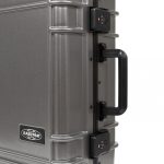 EASTPAK RESIST'R CASE S Brushed Metal