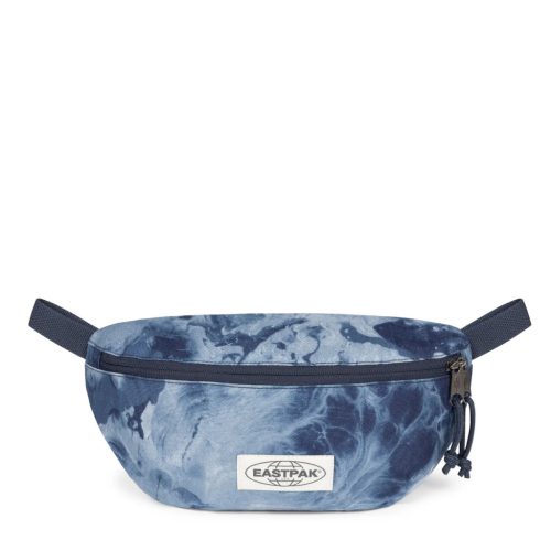 EASTPAK BUMBAG LARGE Washed Marble Blue