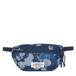EASTPAK BUMBAG LARGE WASHED PRINT BLUE