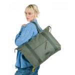 EASTPAK TRAVEL TOTE MONOTONE KHAKI